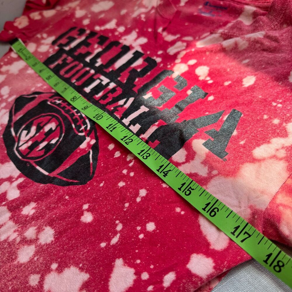 Champion Upcycled University of Georgia Football T-Shirt (Size Small) - Picture 5 of 6